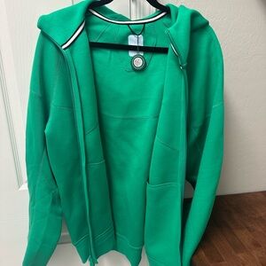 Nike Nocta Green Zip-Up Hoodie